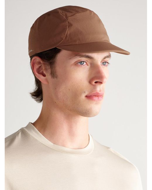 Portal Radius Logo-Print Recycled-Shell Cap in Brown for Men | Lyst UK