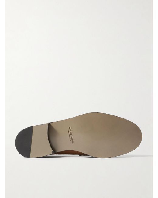 Mocassini di Manolo Blahnik in Brown da Uomo