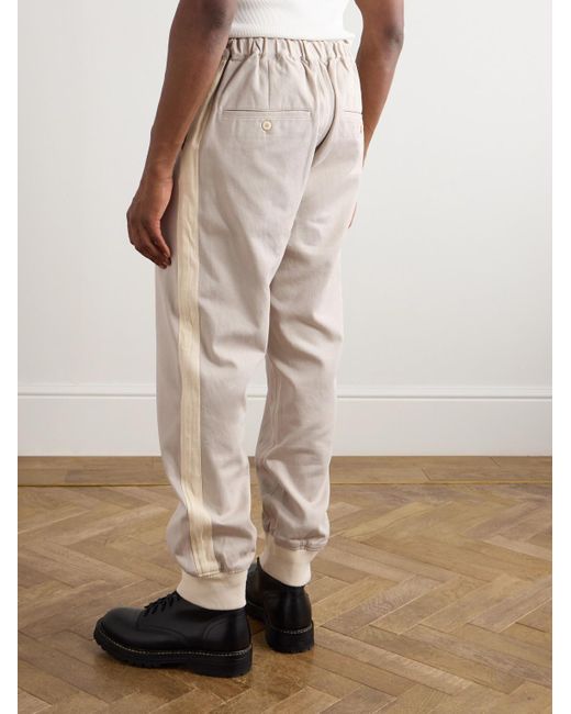 Pantaloni A Gamba Affusolata di Visvim in Natural da Uomo