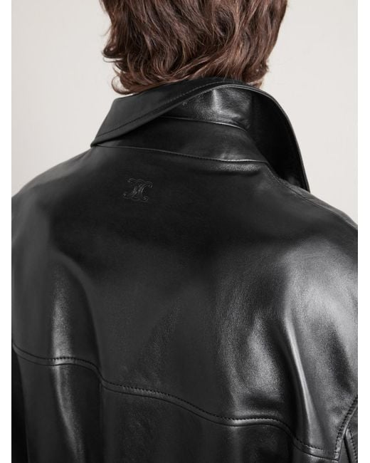 Céline Lederjacke in Black für Herren