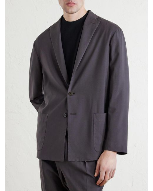 Boglioli Purple Virgin Wool Blazer for men