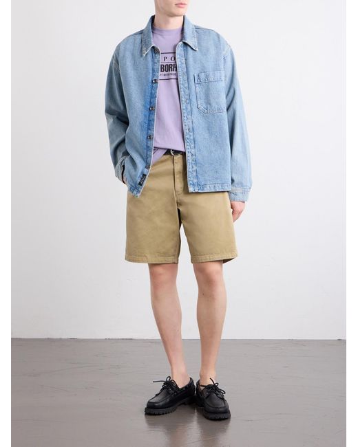 Neighborhood Natural Straight-Leg Cotton Chino Shorts for men