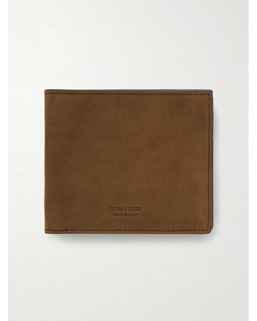 Tom Ford Natural Nubuck Billfold Wallet for men