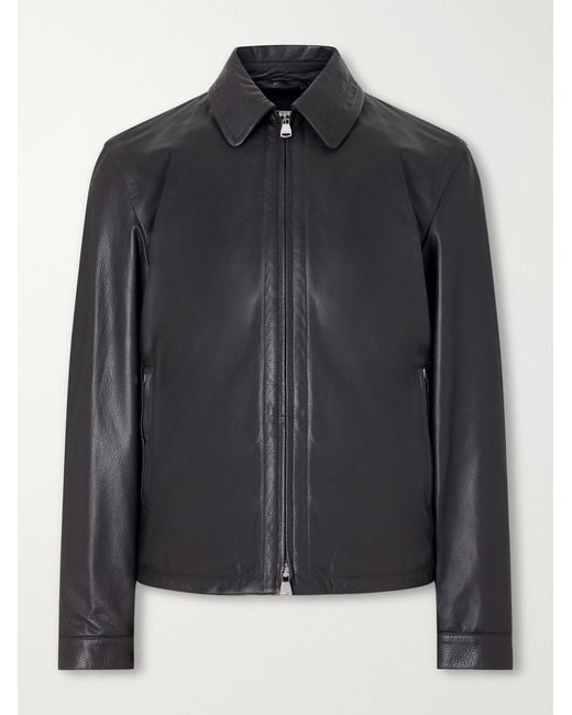 Valstar Black Duke Leather Jacket for men