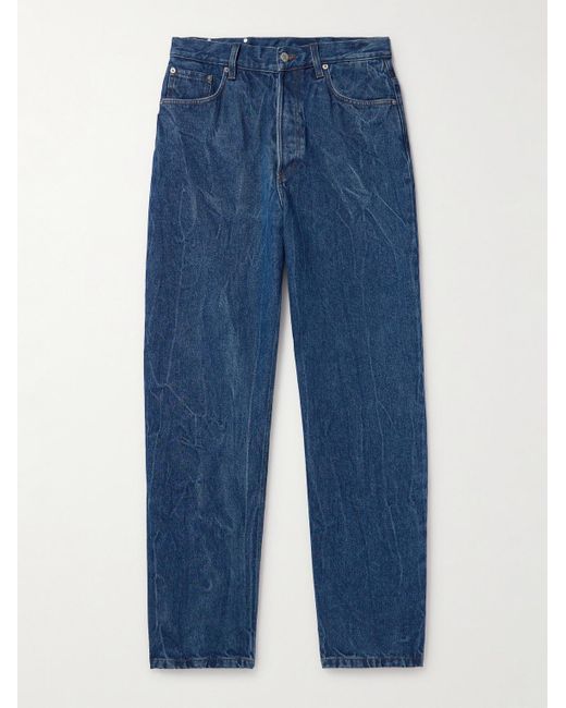Dries Van Noten Gerade geschnittene Jeans in Blue für Herren