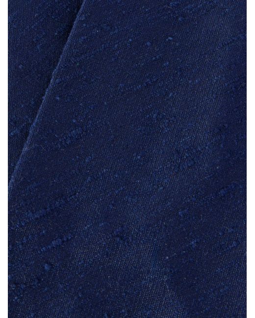 Rubinacci Blue 9Cm Silk Tie for men