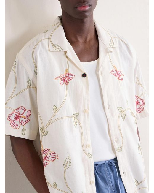 Kardo Natural Ronen Cotton Shirt for men