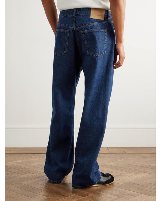 AMI Blue Wide-Leg Jeans for men