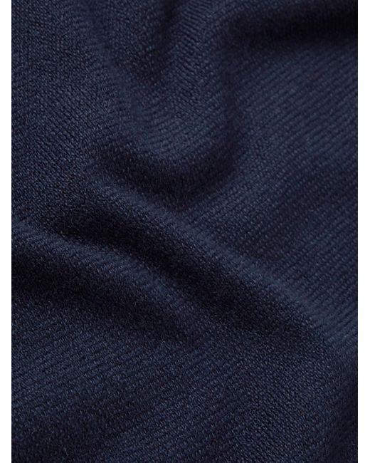 Loro Piana Blue Slim-Fit Baby Cashmere Sweater for men