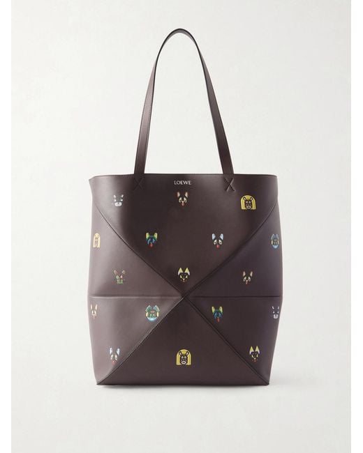 Louis Wain Tote Bag Grande di Loewe in Brown da Uomo