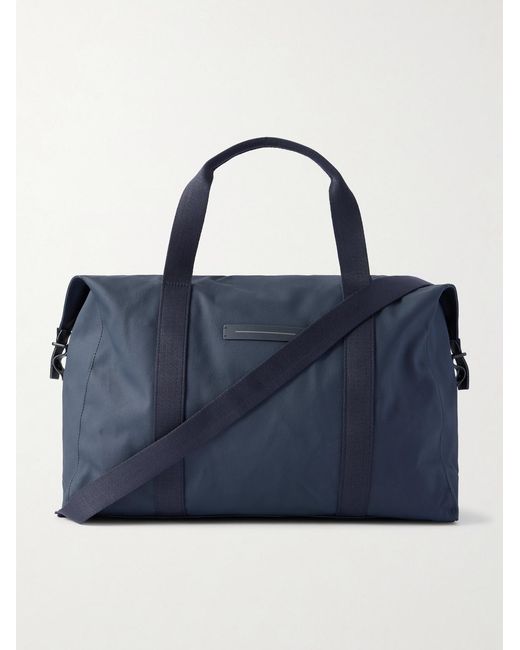 Horizn Studios Blue Sofo Weekender L Waxed Cotton-blend Canvas Holdall for men