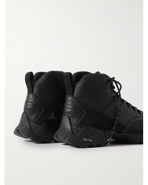 Roa Black Andreas Leather Hiking Boots for men