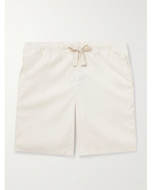 Orlebar Brown Natural Alex Straight-Leg Stretch Linen And Lyocell-Blend Drawstring Shorts for men