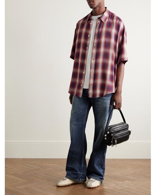 Jeans A Gamba Dritta 2021M di Acne in Blue da Uomo