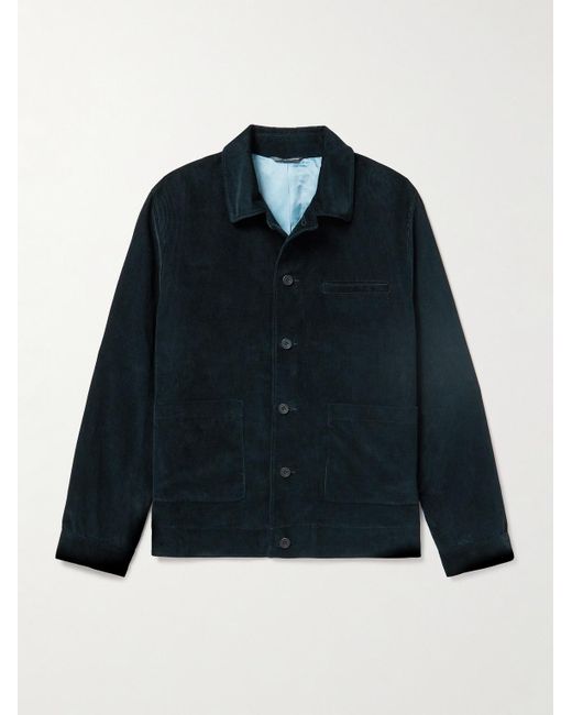 Richard James Blue Cotton-corduroy Chore Jacket for men