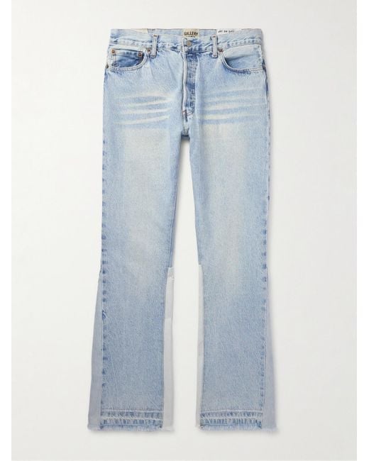 GALLERY DEPT. Blue 90210 La Flare Flared Panelled Jeans for men