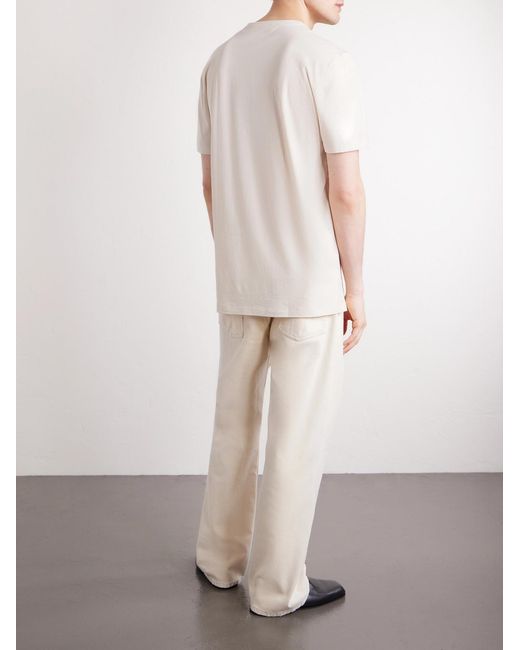 Our Legacy Natural Gorge Cotton-blend Jersey T-shirt for men