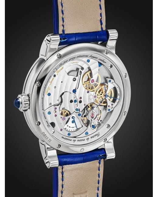 Bovet Blue Récital 15 Limited Edition Hand-Wound Titanium Watch, Ref. R150021 for men