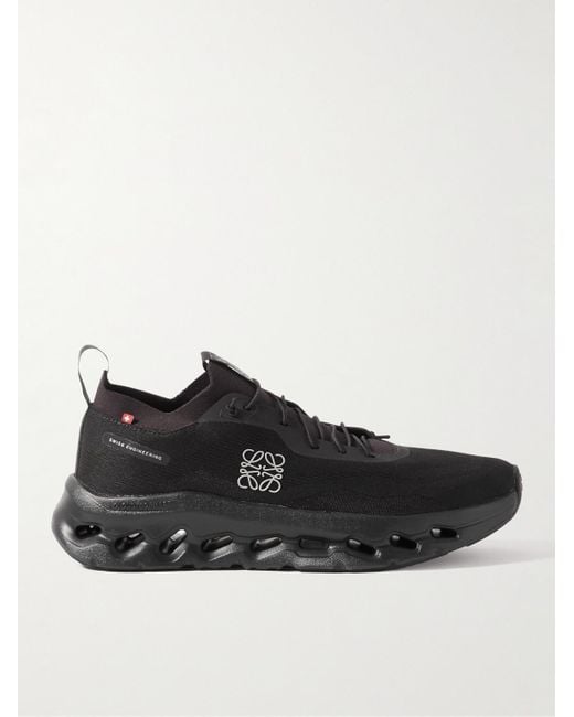 On Sneakers in maglia stretch Cloudtilt di Loewe in Black da Uomo