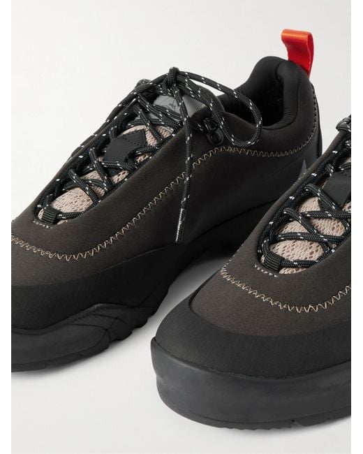 Roa Colin Meredith Sneakers aus technischem Jersey mit Gummibesatz in Black für Herren