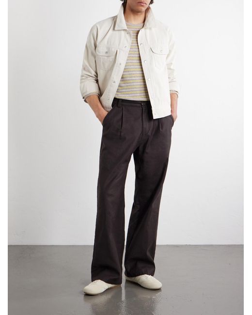 FRAME White Cotton Trucker Jacket for men