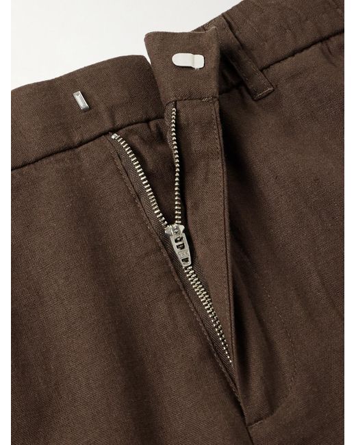 Shorts A Gamba Dritta di NN07 in Brown da Uomo