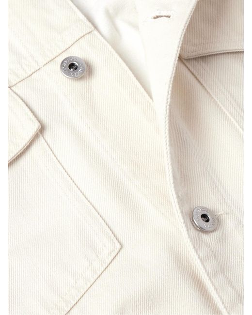 Bottega Veneta Natural Stone-washed Denim Jacket for men