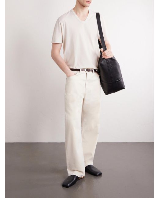 Our Legacy Natural Gorge Cotton-blend Jersey T-shirt for men
