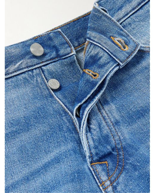 NN07 Blue Sonny 1871 Straight-leg Distressed Jeans for men