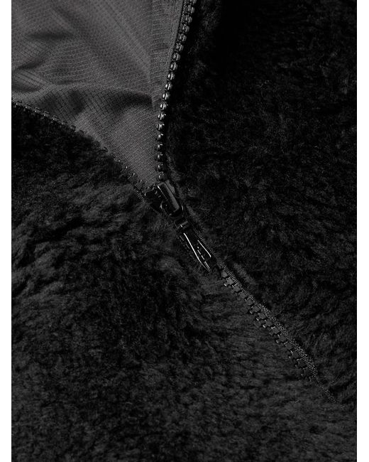 Needles Black Plush Jacket for men