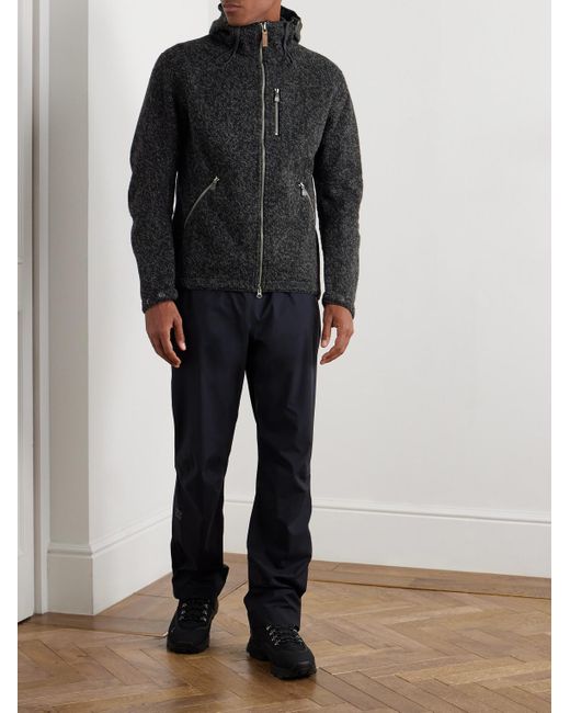 66 North Vindur Tech-knit Hooded Jacket in Black for Men | Lyst UK