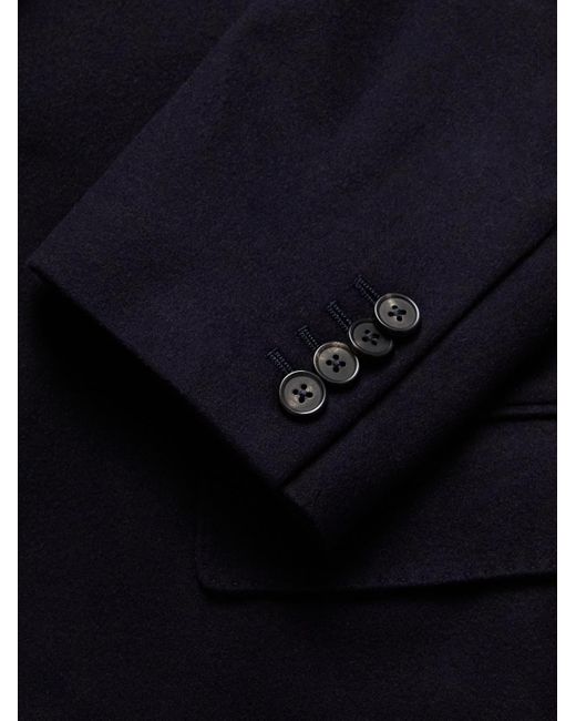 Loro Piana Blue Rivoli Storm System Cashmere-Blend Blazer for men