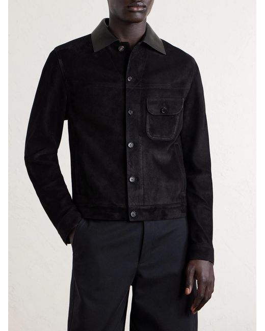 Givenchy Black Leather Jacket for men