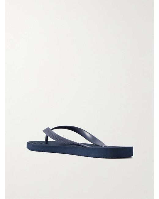 Frescobol Carioca Blue Fabio Rubber Flip Flops for men