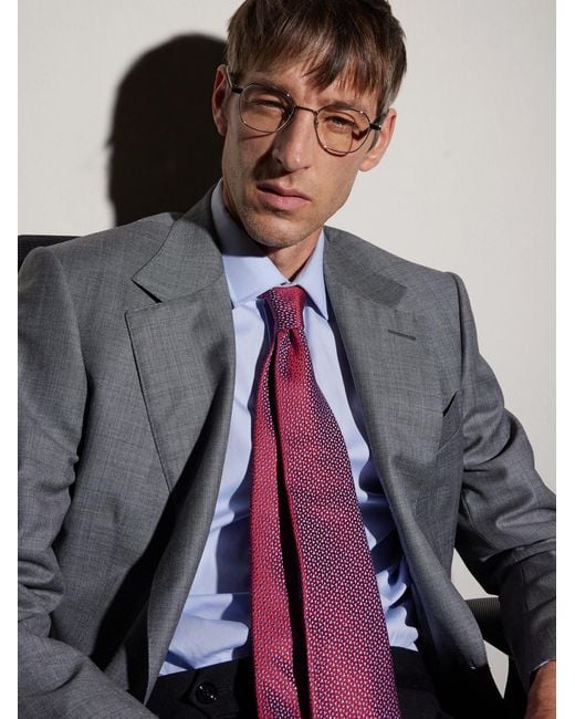 Saint Laurent Natural Round-Frame-Tone Optical Glasses for men
