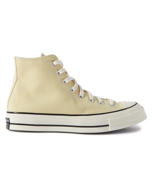 Converse Chuck 70 Recycled Canvas Hightop Sneakers in Natural for Men