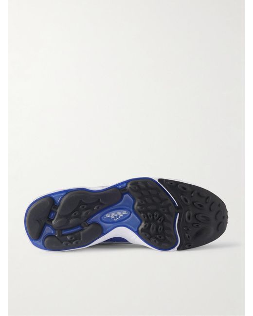 Nike Blue Air Zoom Spiridon Rubber-Trimmed Mesh Sneakers for men