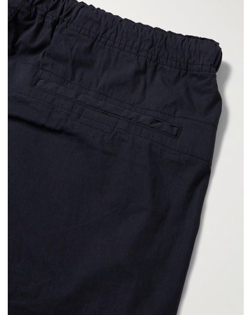 Orslow New Yorker gerade geschnittene Hose aus einer Baumwollmischung mit Kordelzugbund in Blue für Herren
