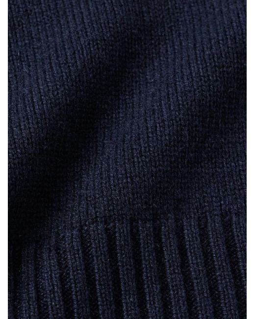 Gabriela Hearst Blue Francesco Cashmere Sweater for men