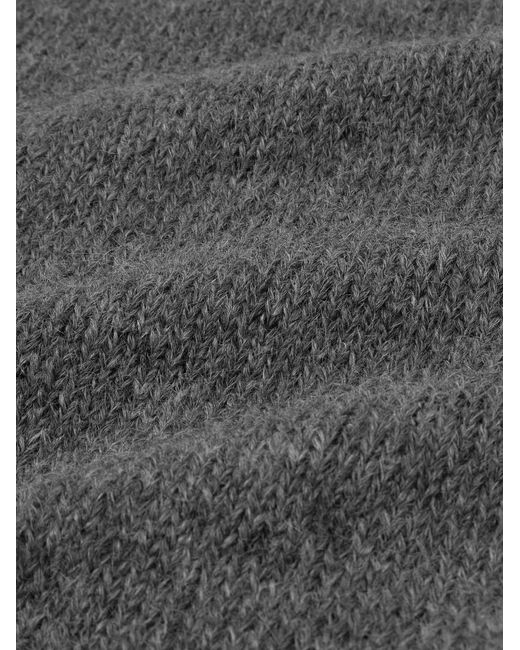 Jil Sander Pullover aus einer Stretch-Alpakawoll-Wollmischung in Gray für Herren