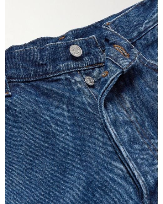 Jeans a gamba dritta di Dries Van Noten in Blue da Uomo