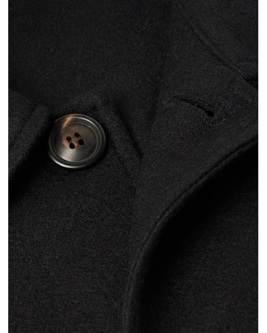 Ghiaia Black Wool-Flannel Jacket for men