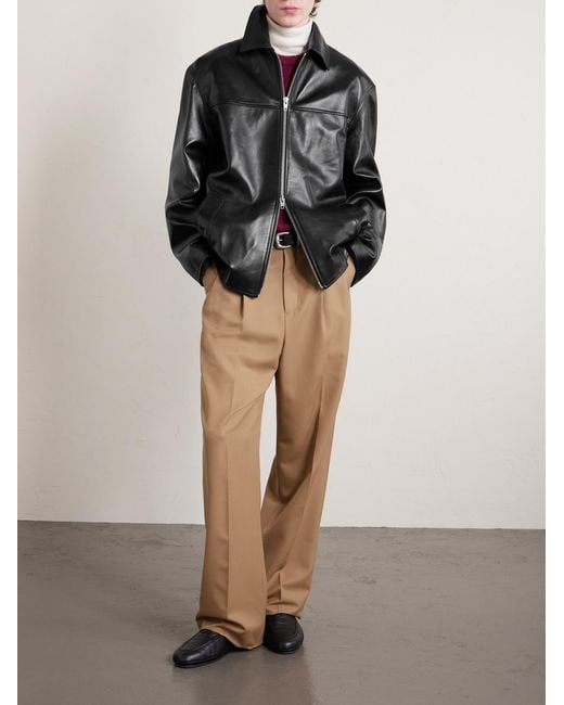 Céline Lederjacke in Black für Herren