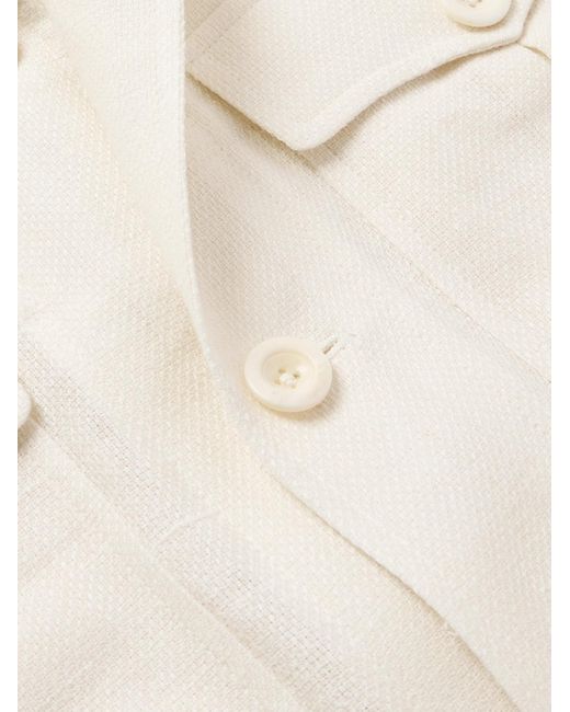 Ralph Lauren Natural Linen, Cotton And Silk-Blend Overshirt for men