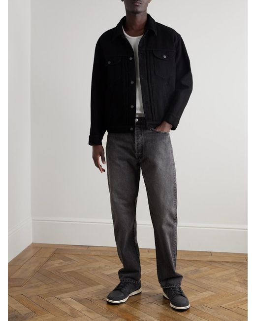 Orslow Gray 105 Straight-Leg Jeans for men