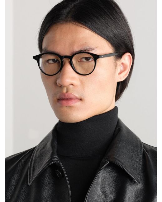 Kingsman Black Cutler And Gross Acetate Optical Glasses for men