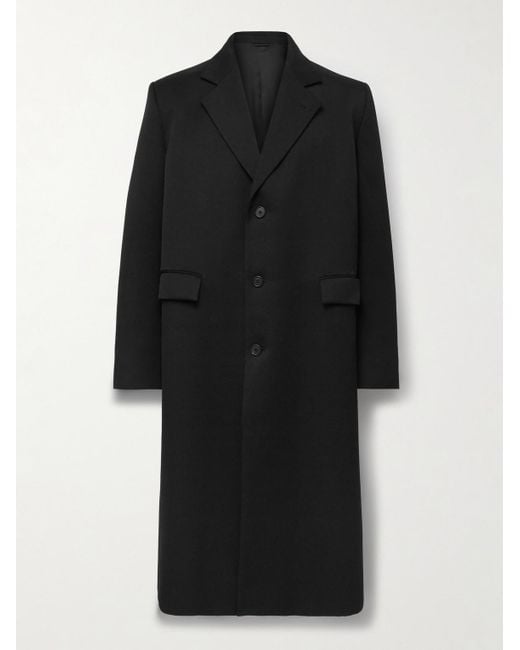Cappotto di The Row in Black da Uomo