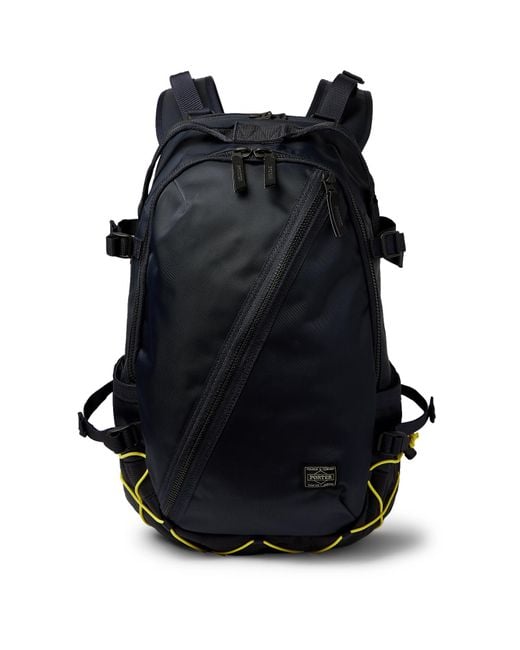 Porter-Yoshida and Co Blue Daypack Padded Nylon Backpack for men