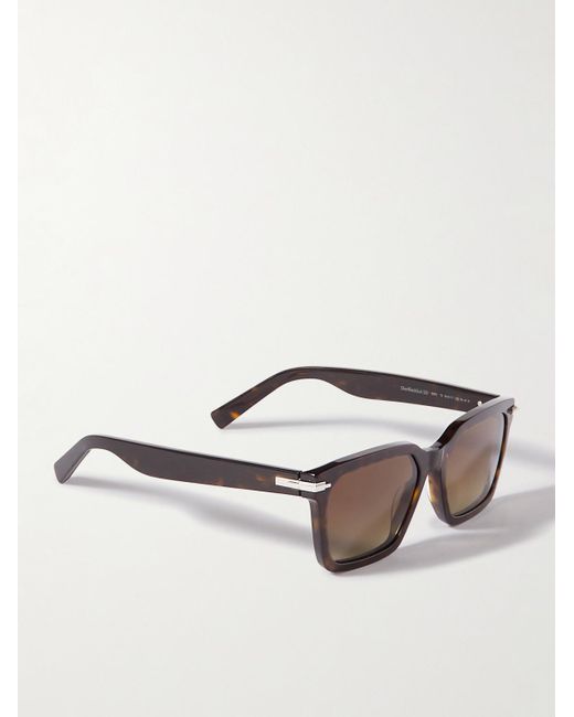 Dior DiorBlackSuit S3I Sonnenbrille mit eckigem Rahmen aus Azetat in Schildpattoptik in Multicolor für Herren