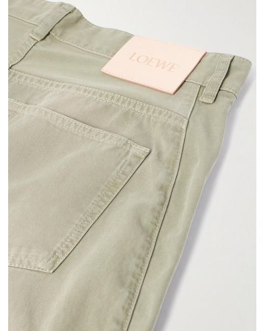 Loewe Natural Paula's Ibiza Barrel-leg Cotton-twill Trousers for men